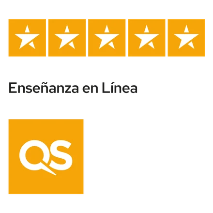 QS Stars 5 estrellas en Enseñanza en Línea