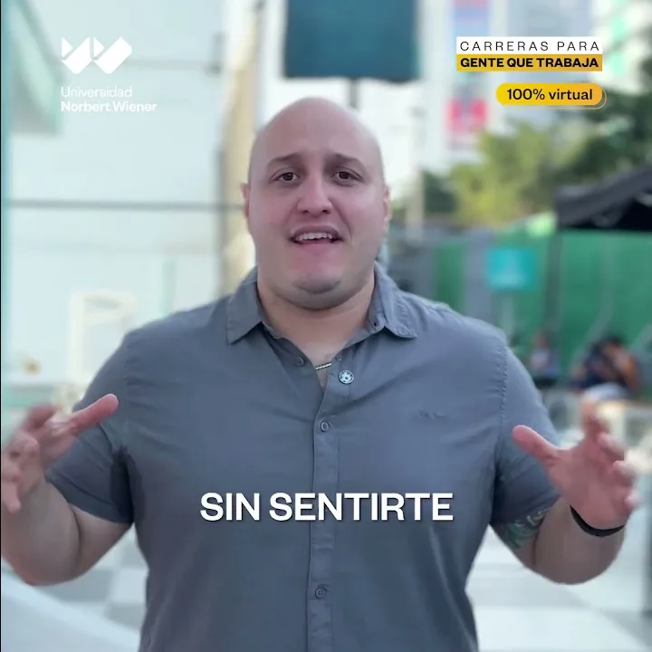 Bruno Rojas, estudiante de Derecho 100% virtual